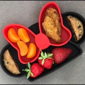 🎈 Silicone Minnie Mouse Suction Plate